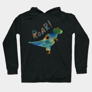 Watercolor T. Rex Hoodie